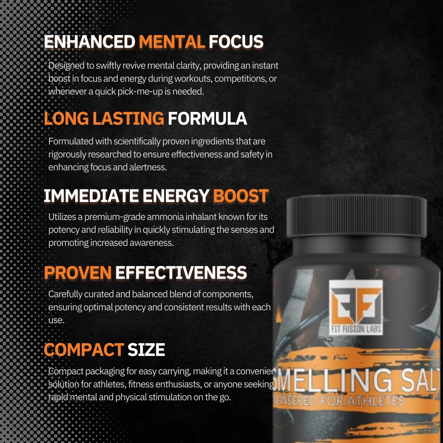 Smelling Salts - Engineered for Athletes