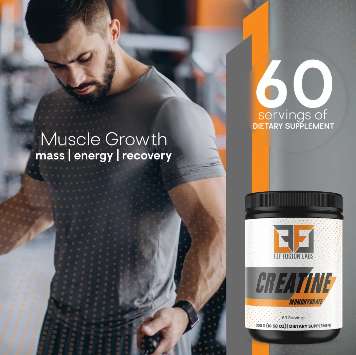 Creatine Powder - Fit Fusion Labs