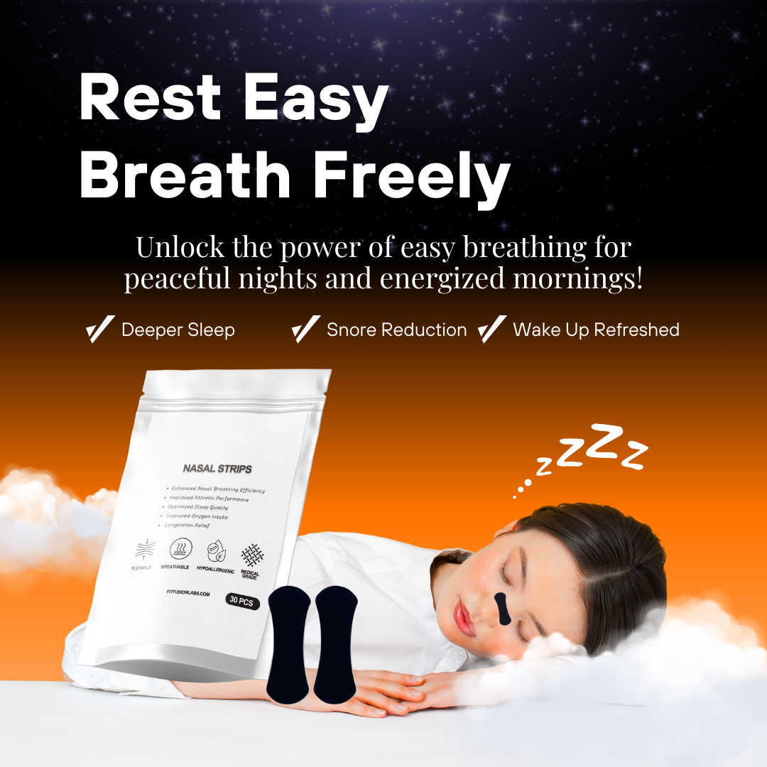 Fit Fusion Labs Nasal Strips for Sleep