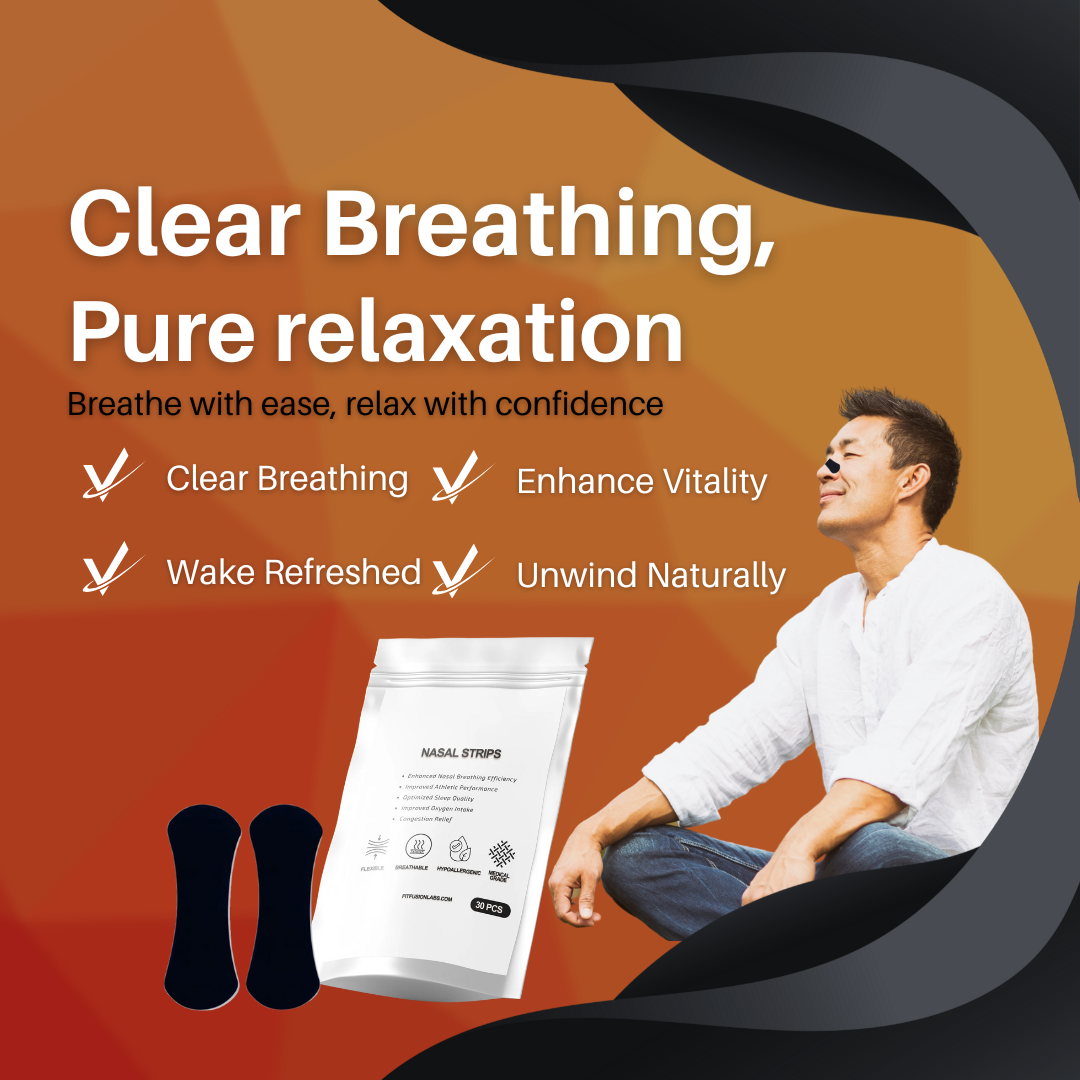 Fit Fusion Labs Nasal Strips for Sleep