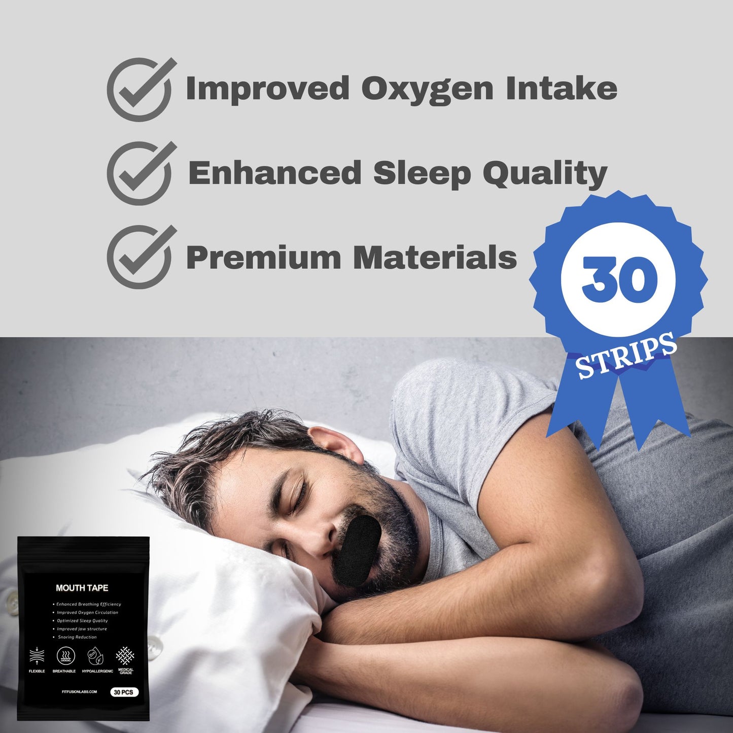 Fit Fusion Labs Mouth Tape for Sleep